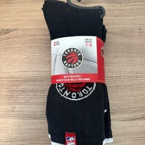 NBA Toronto Raptors Men’s Crew Socks